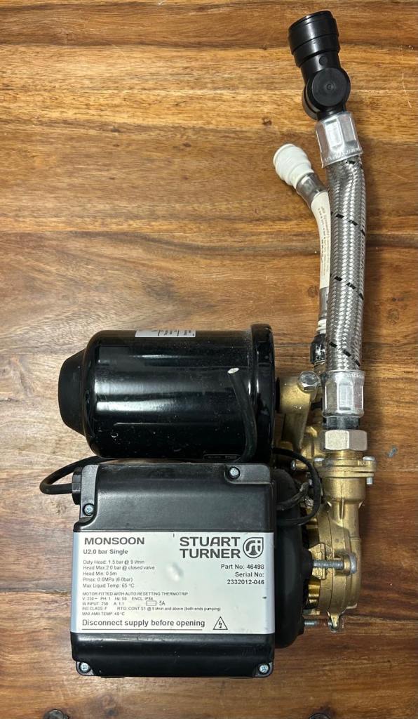 Stuart Turner Monsoon Single 2.0 bar Booster Pump