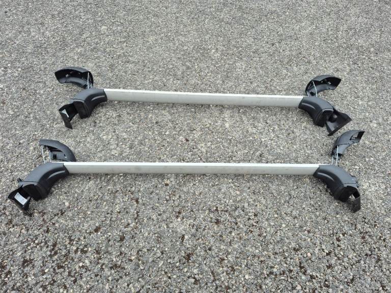 Renault Rafale QuickFix Roof Cross Bars Rails Aluminium 738208317R Genuine
