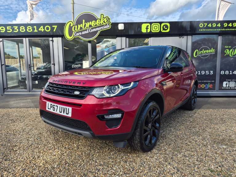 2018 Land Rover Discovery Sport 2.0 TD4 180 HSE Black 5dr Auto ESTATE Diesel Automatic