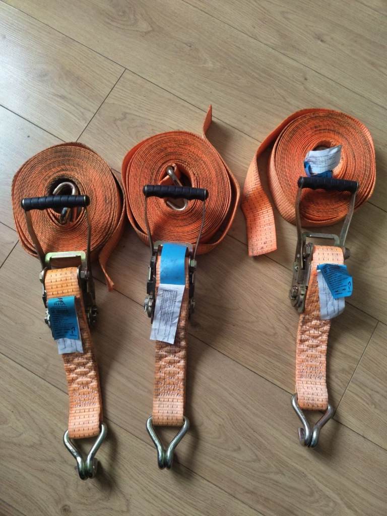 Heavy Duty," "Ratchet Tie Down," and "5000kg / 5T