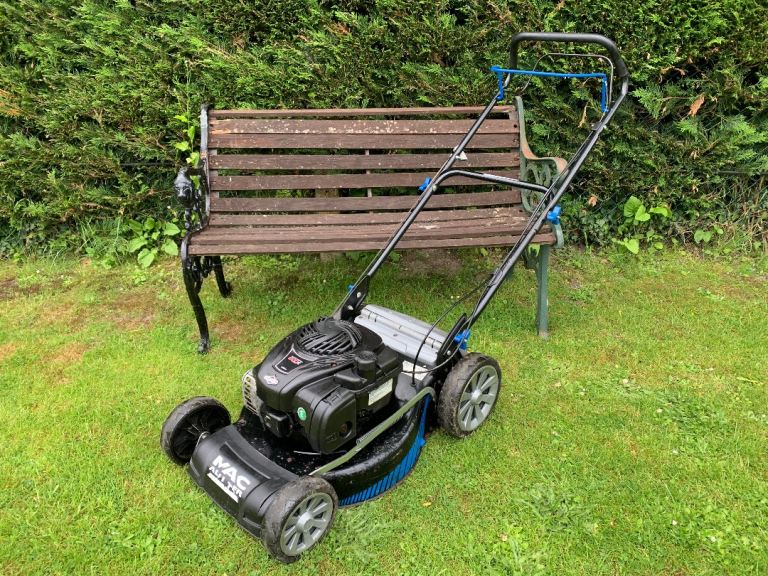 Self Drive Petrol Lawnmower Large 460mm Cut Briggs & Stratton OHV Engine Easy To Use Delivery