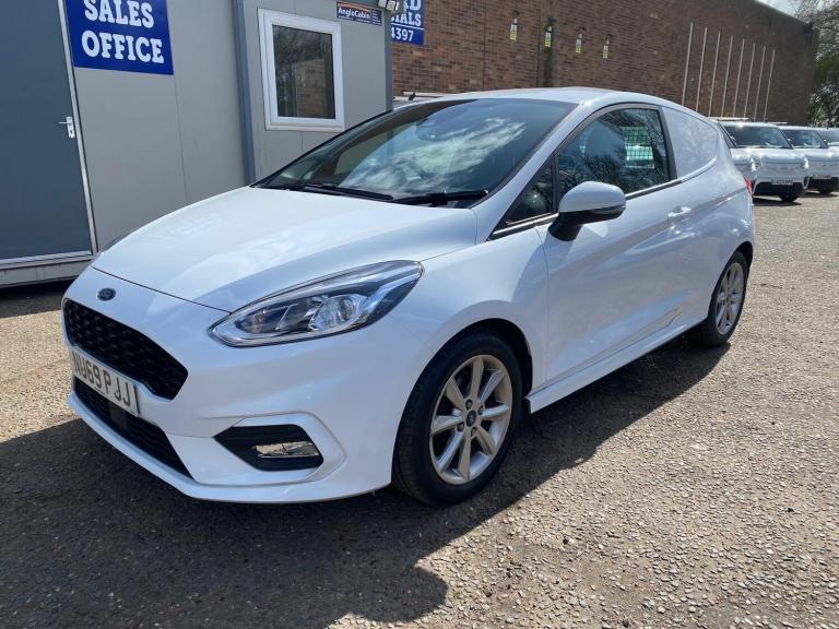 2019 69 Reg Ford Fiesta Sport 1.5TDCi Euro6 Van Air Conditioning Plus VAT 