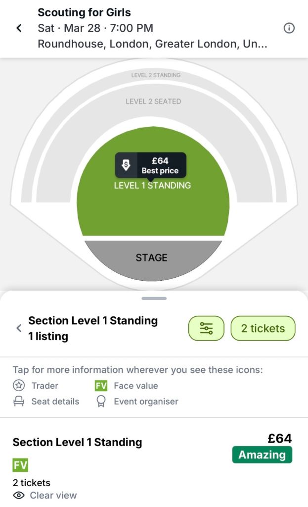 X2 Scouting for Girls Tickets