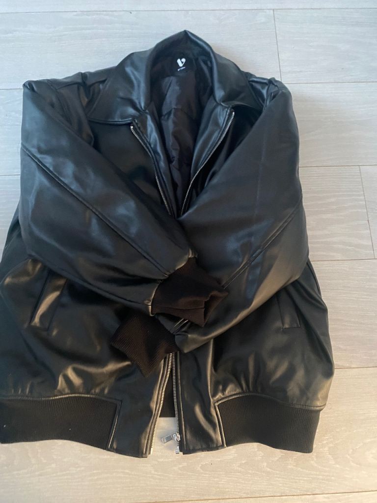 image for Faux leather jacket 