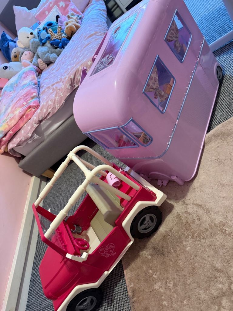 Our generation jeep and caravan