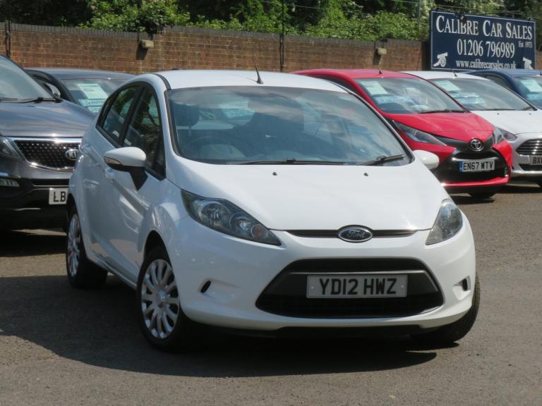 2012 Ford Fiesta 1.25 Edge 5dr White Manual ULEZ HATCHBACK Petrol Manual