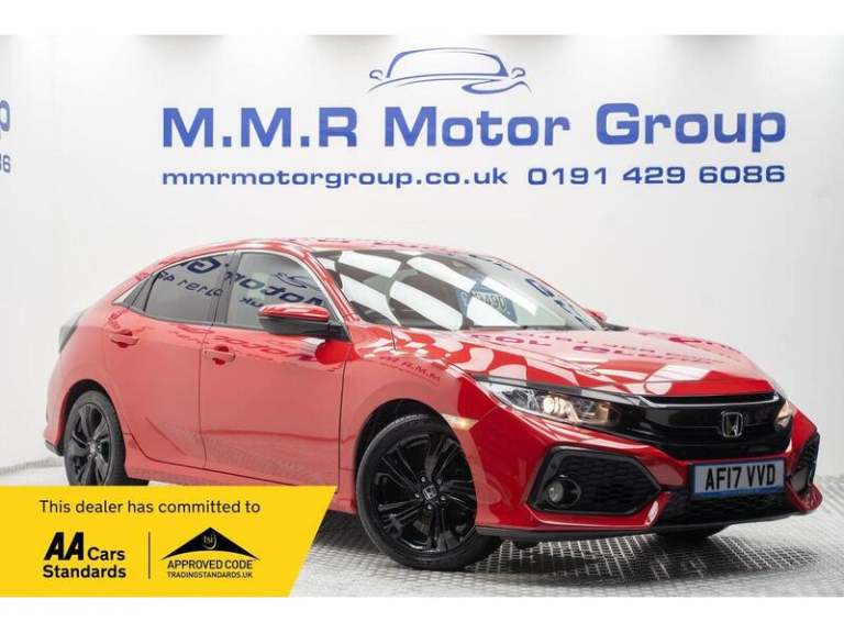 2017 Honda Civic 1.0 VTEC Turbo SR Euro 6 (s/s) 5dr Hatchback Petrol Manual