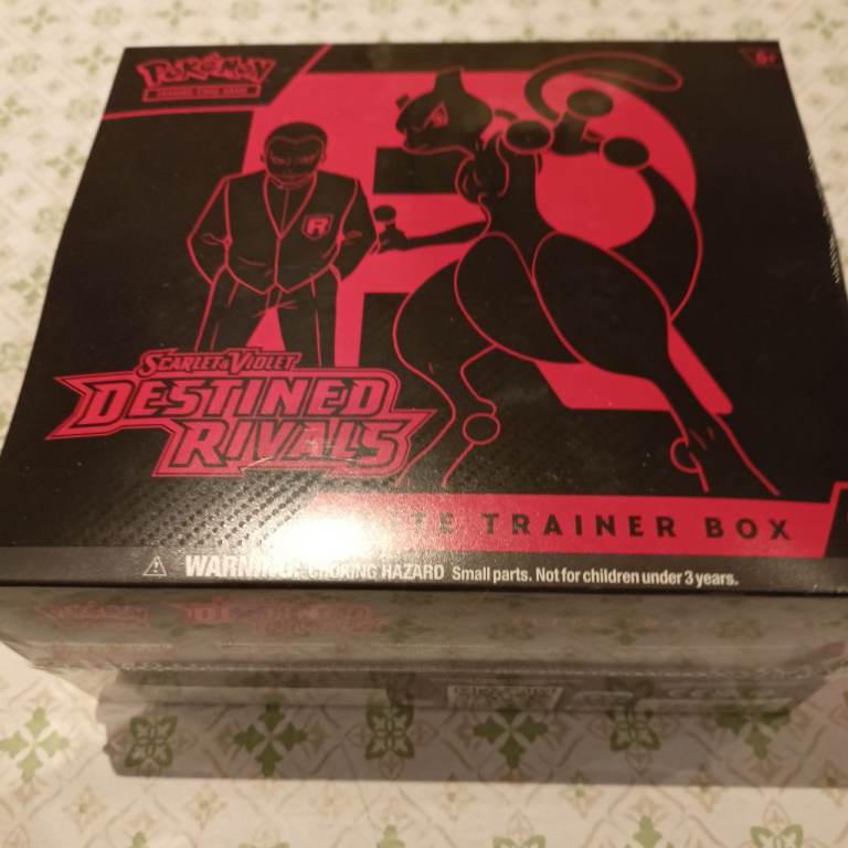  Sealed Pokemon Scarlet & Violet Destined Rivals Elite Trainer Box - NEW