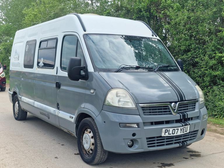 2007 Vauxhall Movano 3500 CDTI LWB  Camper/Motorhome  Drives Good  Bargain