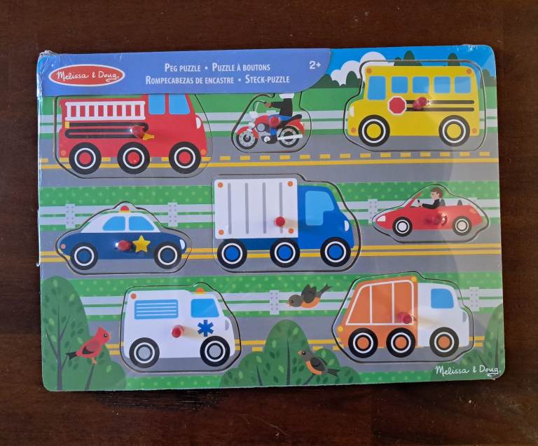 Melissa and Doug wooden puzzle