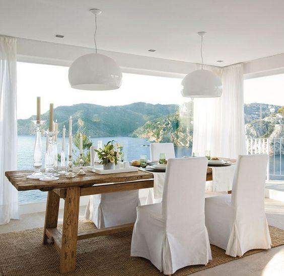 6 x dining chair covers with skirt