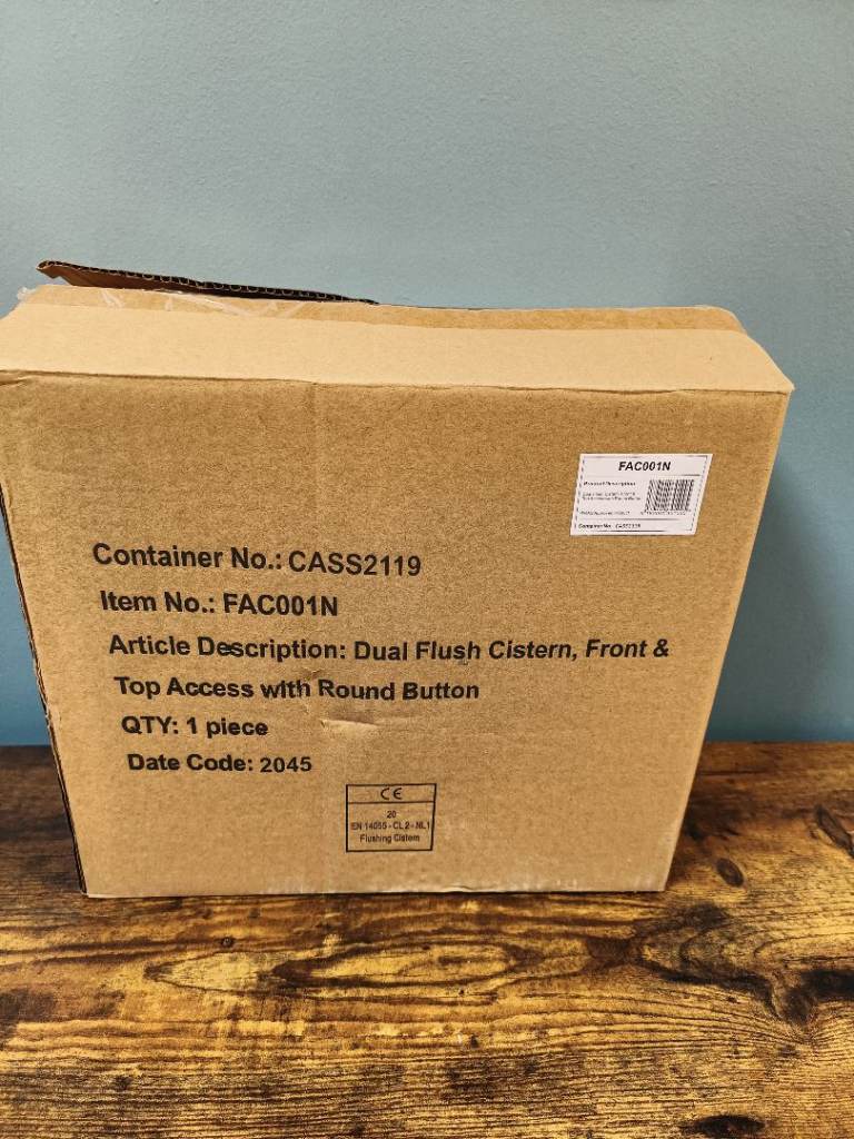 Cistern Concealed Type ( BNIB)