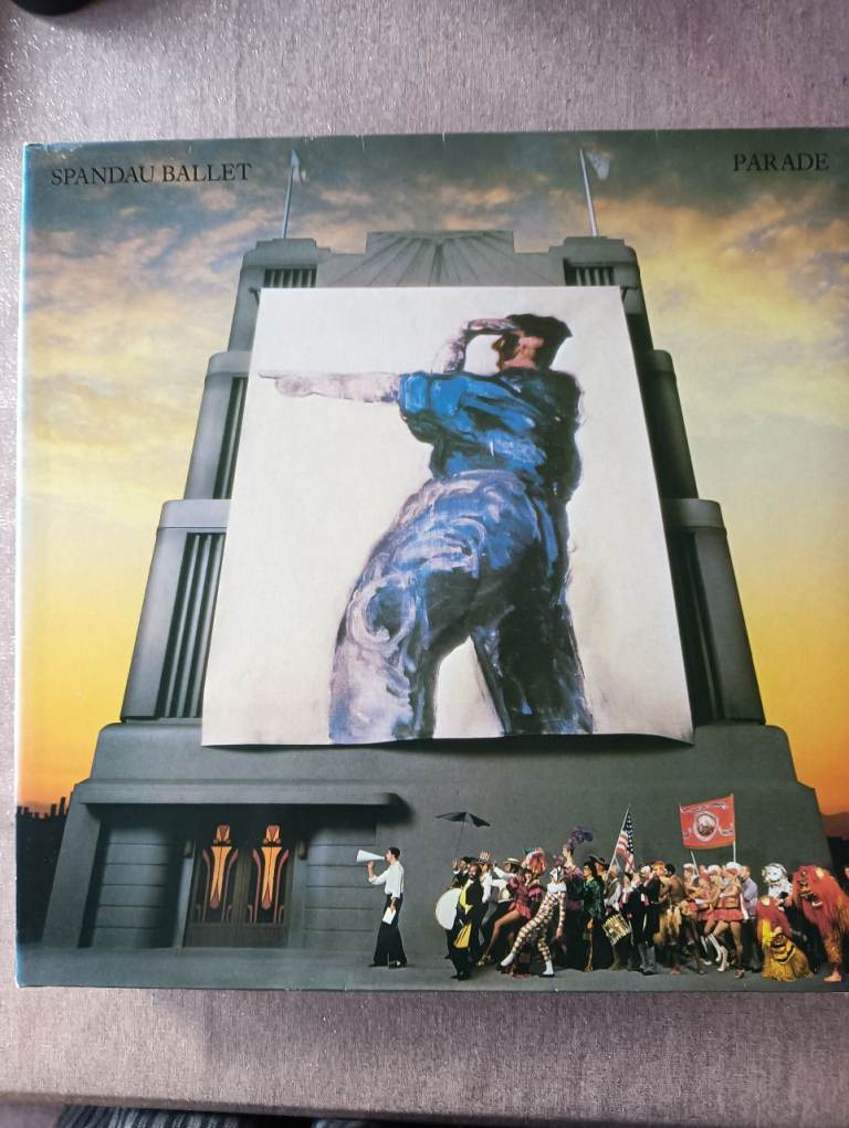Spandau Ballet Vinyl - Parade album with double sleeve & in the centre a lovely picture of the band.