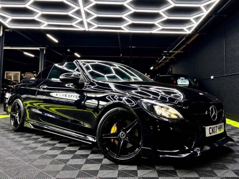 2017 Mercedes-Benz C Class C220d AMG Line 2dr Auto CONVERTIBLE Diesel Automatic