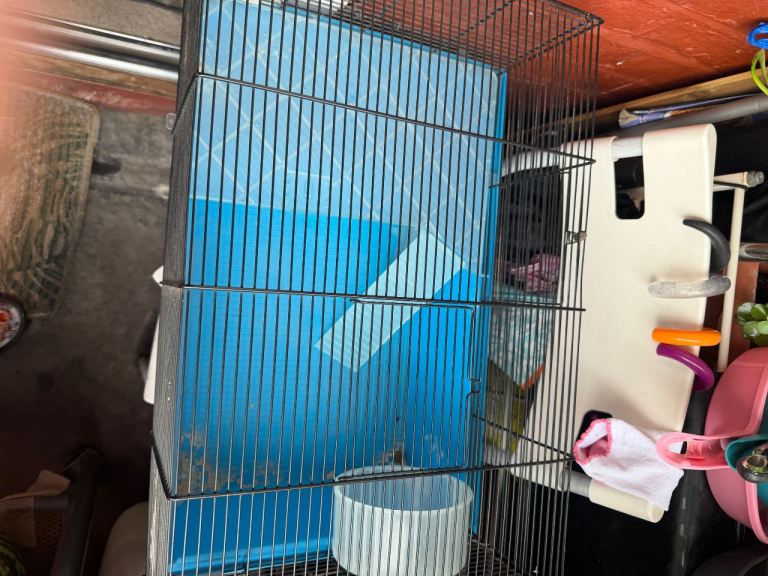 Large Pet Cage / Hamster Cage with Accessories