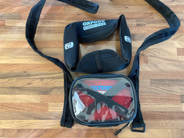 Motorcycle satnav holder Oxford Strap Nav