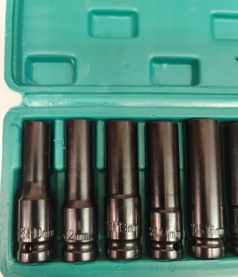 New Deep Impact Socket Set – 10-24mm, In Case