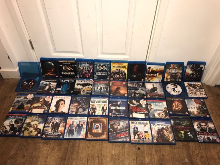 Bundle of 39 Blu-ray DVD