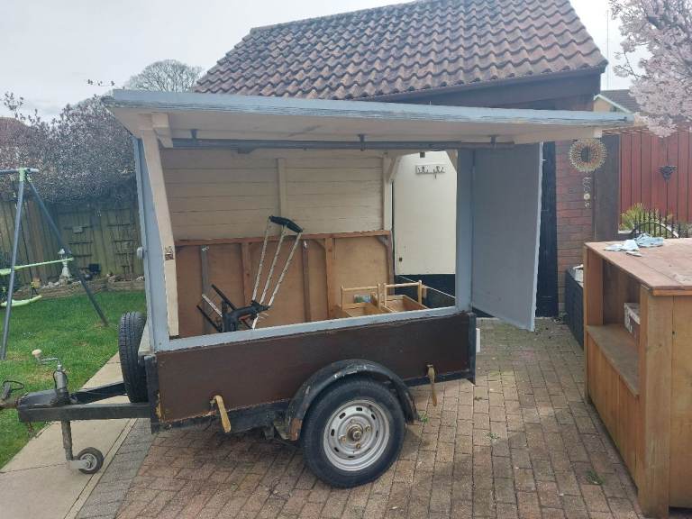 6x4 box trailer