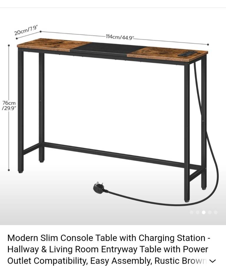 New console table/radiator cover