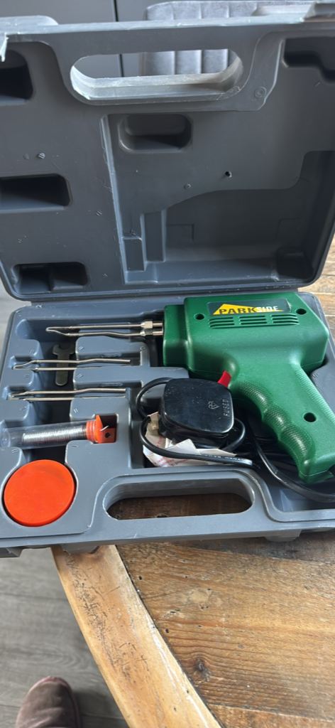 Parkside brand new soldering iron kit