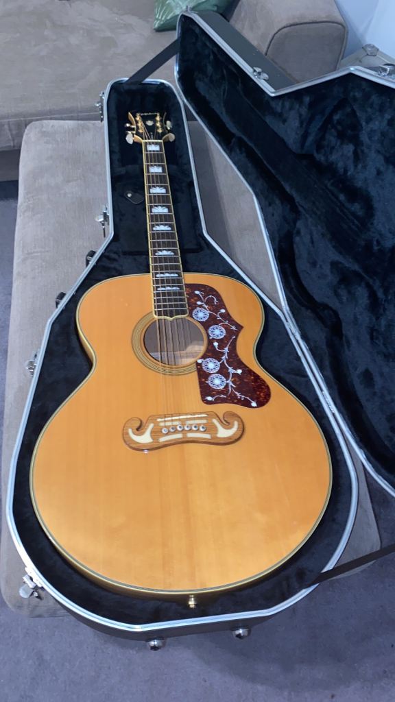 Epiphone j-200 1990 Early Korean