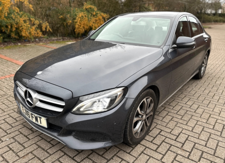 * £20 TAX * 2016 MERCEDES BENZ C CLASS C200D 1.6 DIESEL SPORT SALOON 7G-TRONIC+ AUTO EURO 6 *
