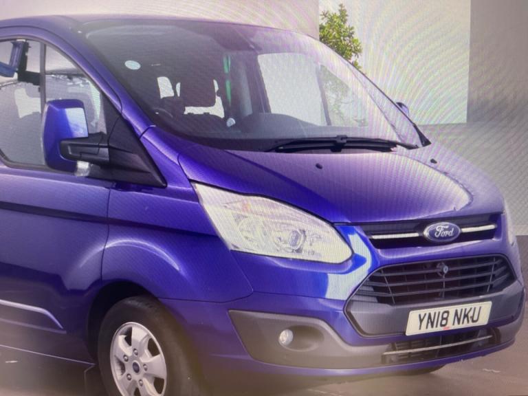 2018 Ford Tourneo Custom 2.0 TDCi 130ps 9 SEATER LWB TITANIUM EDITION Minibus Diesel Manual
