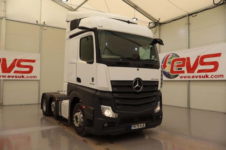 2020 (70 PLATE) Mercedes Benz Actros 2545 6x2 Euro 6 Tractor Units