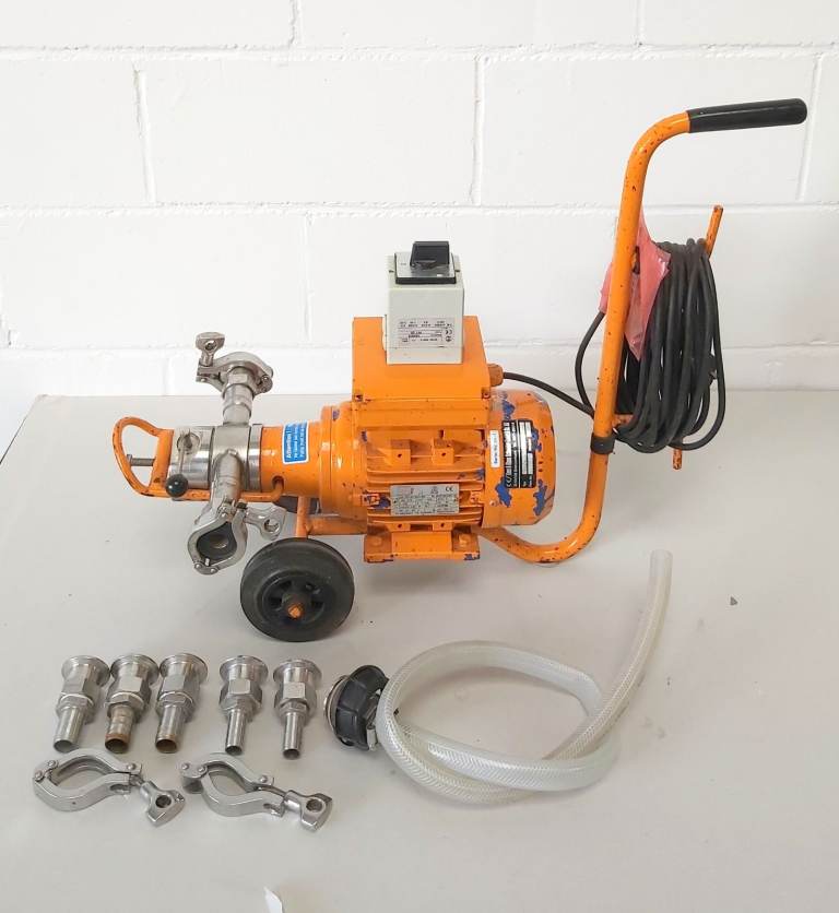 Cider Beer pump 6000 litres per hour PLUS new impeller, Schneider Phoenix