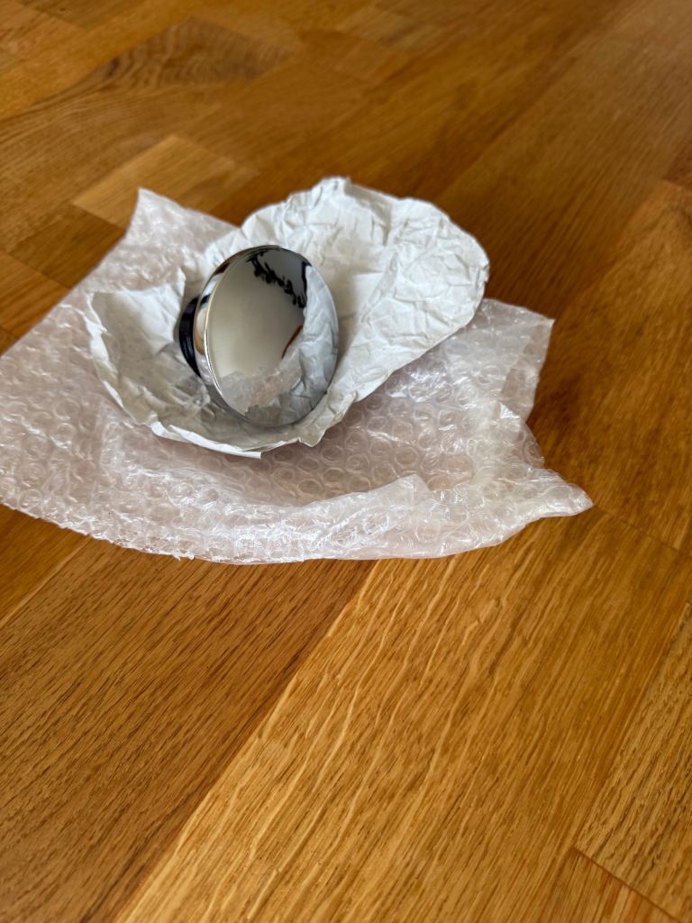 Harley-Davidson Fat Boy FLFBS Fuel Cap Part No. 61272-91F Chrome