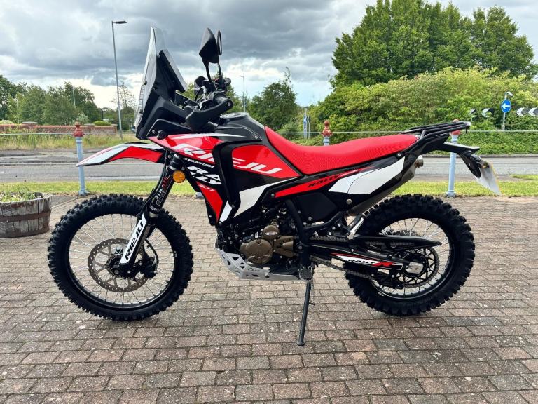 Rieju Aventura Rally 307 R 2026 Adventure Trail Bike Green Lane New