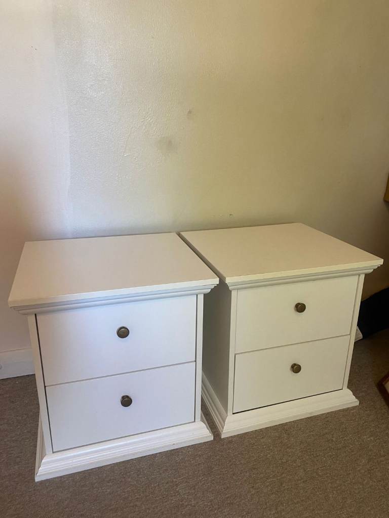 Two bedside cabinets