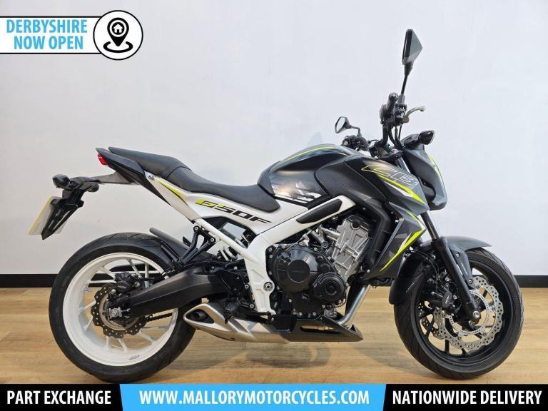 Honda CB650F Black 2016 - HISS immobiliser, Radiator Guard, Heated Grips