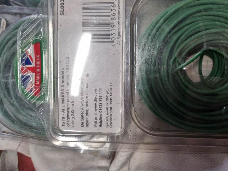 New Trimmer Line for Petrol Trimmers – 2mm