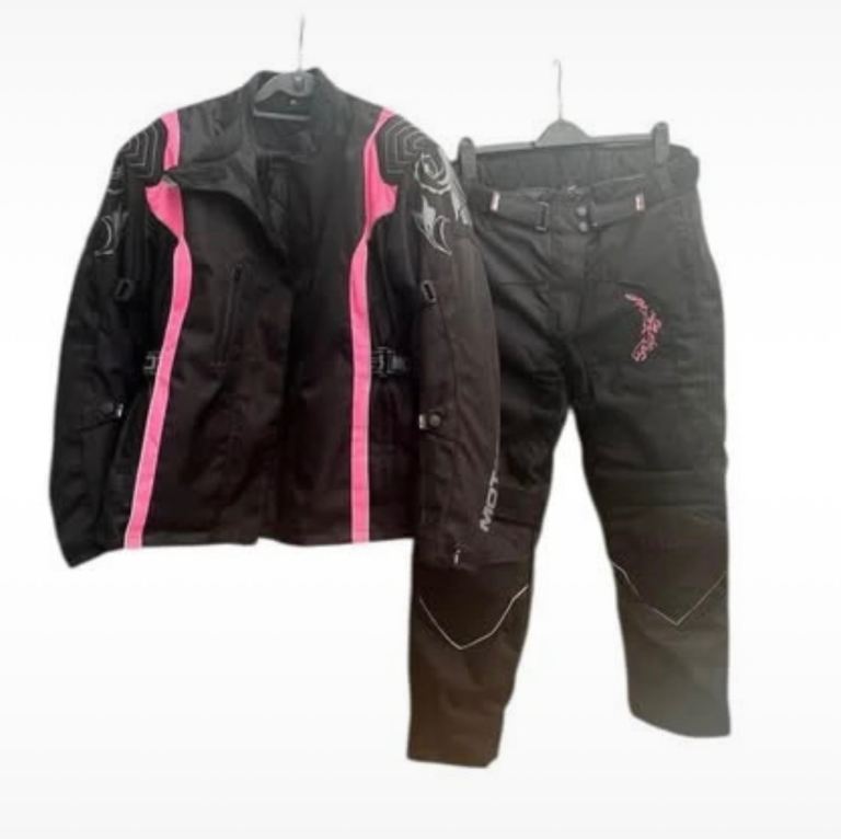Brand new women’s motorbike apparel trousers & jacket   sizes  in listing