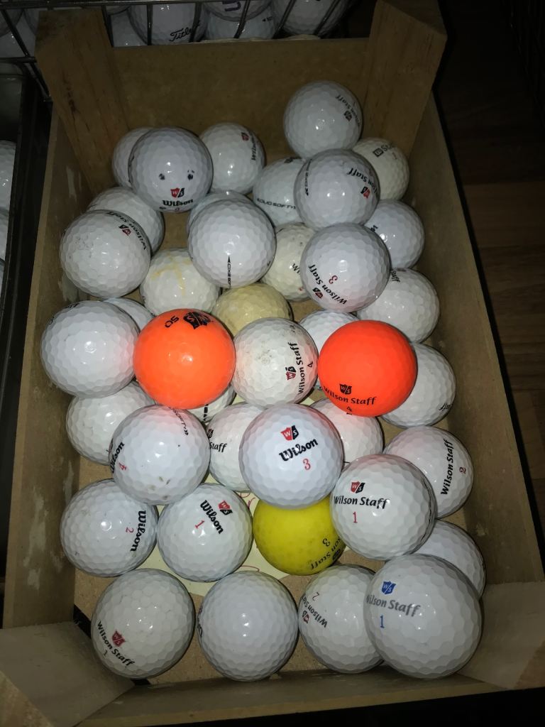100 mix golf balls