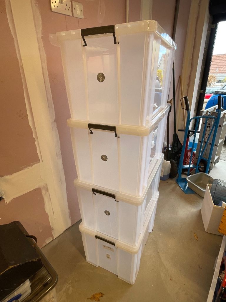 Storage Boxes (85 Litres) - SOLD