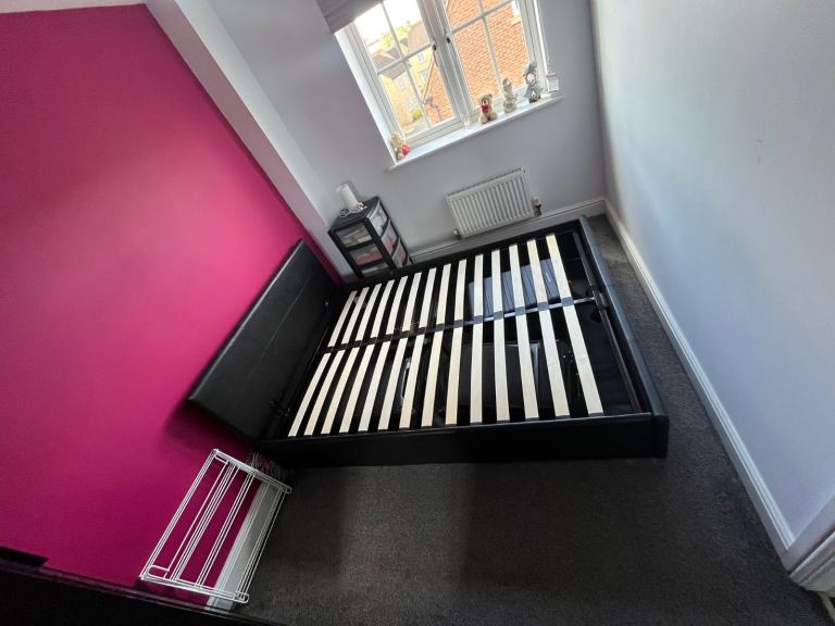 Used double ottoman bed