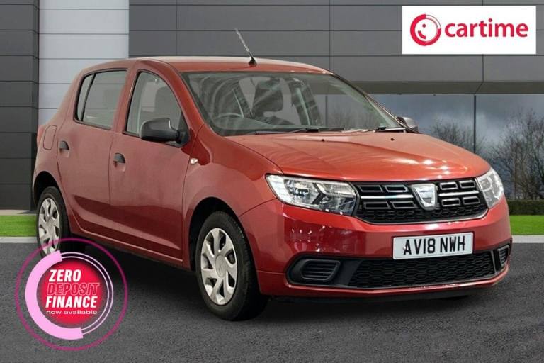 2018 Dacia Sandero 1.0 SCe Ambiance Hatchback 5dr Petrol Manual Euro 6 (75 ps) Rear Park Senso Ha...