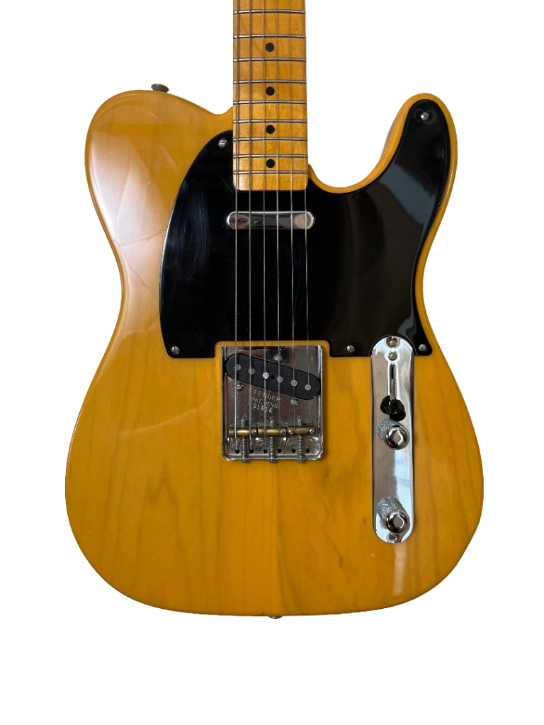 Fender USA American Vintage AVRI '52 Vintage Reissue Telecaster, Butterscotch Blonde (2005) Guitar