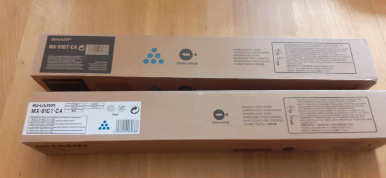 100% Genuine Brand New ORIGINAL SHARP MX61GT - 12 Laser Toner Cartridges - BUY ME £500 BEST BARGAIN
