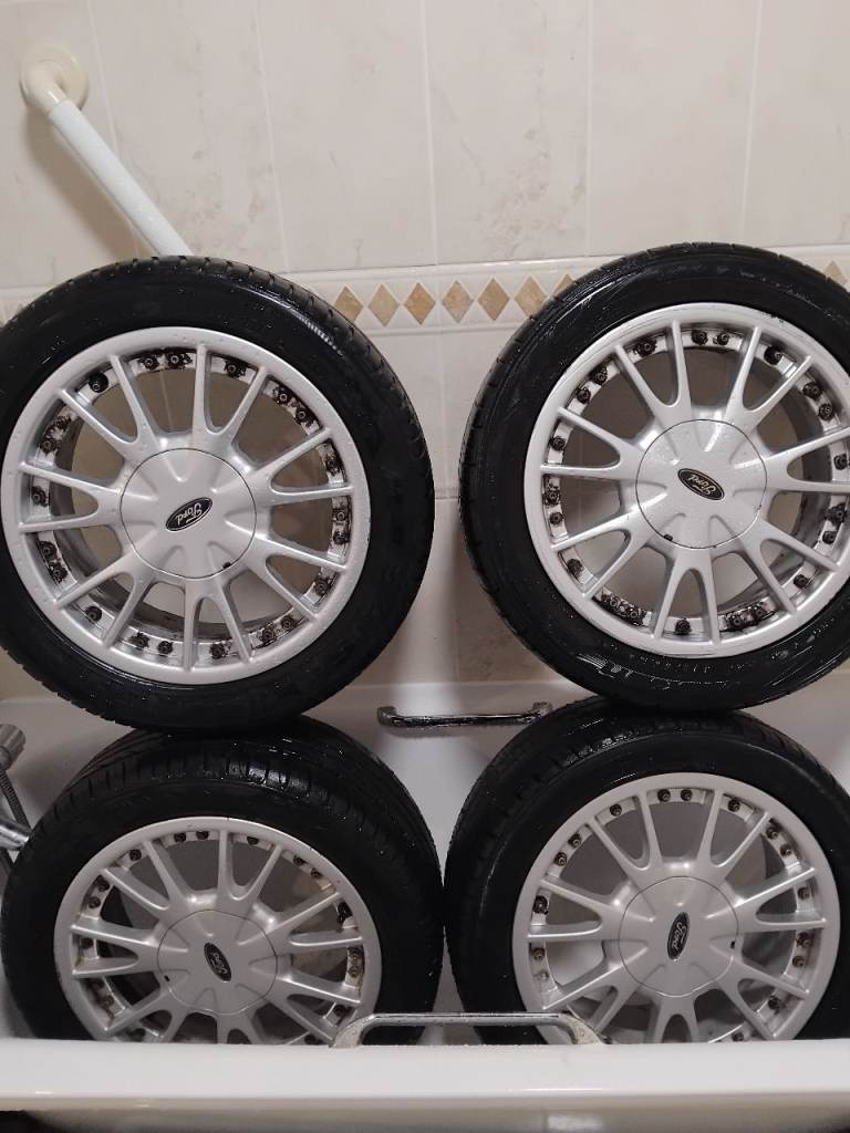 Ford Puma Mk 1 Alloy Wheels and Tyres 