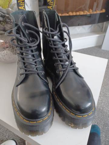 Dr. Martens Jadon Boots UK 7 – Black, Good Condition | in Hull