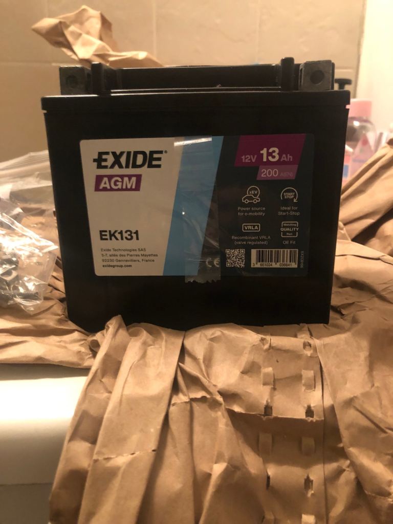 Exide ek131 Auxillary battery