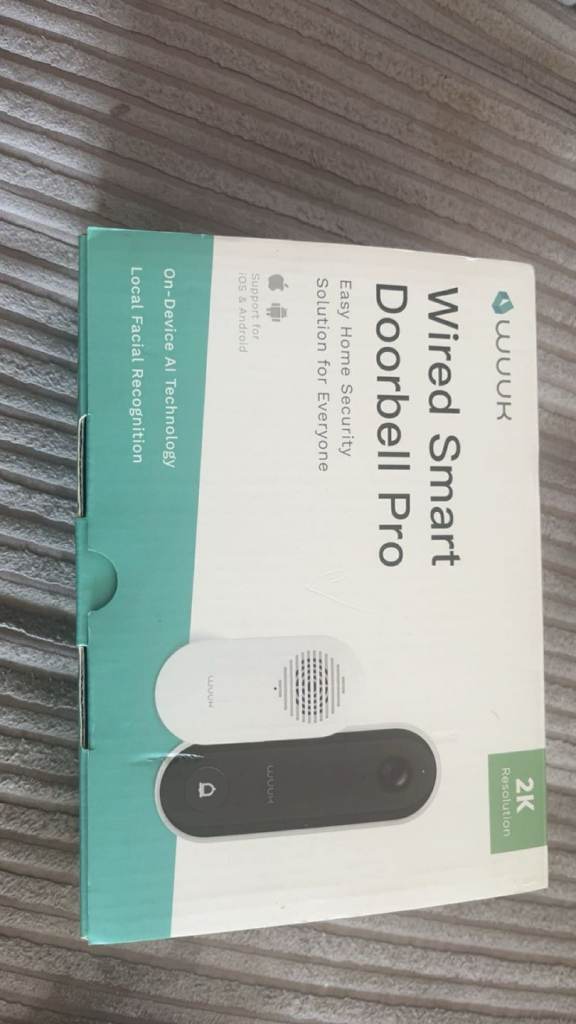 Wired smart doorbell pro