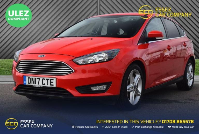 2017 Ford Focus 1.0T EcoBoost Zetec Edition Hatchback 5dr Petrol Manual Euro 6 (s/s) (125 p Hatch...