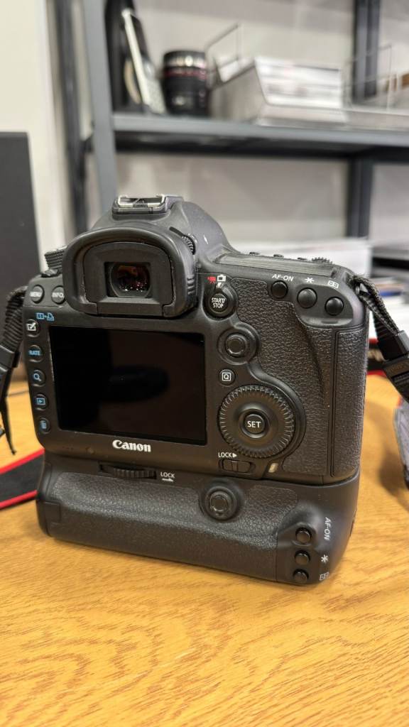 Canon EOS 5D Mark iii with Lens