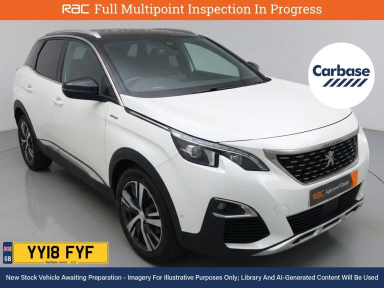 2018 Peugeot 3008 1.6 THP GT Line 5dr EAT6 HATCHBACK PETROL Automatic