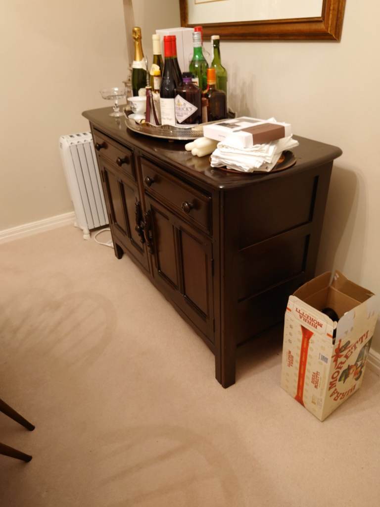 ERCOL VINTAGE 1978 SIDEBOARD 